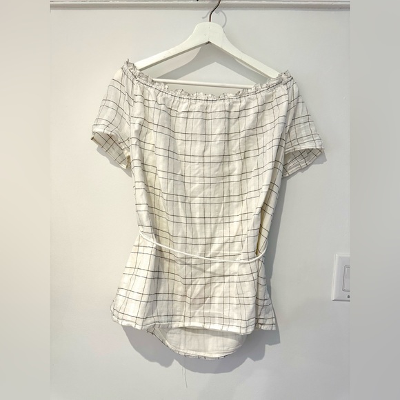 Sezane off-the-shoulder Lou top, size EU 42 / US 10 - Picture 3 of 10